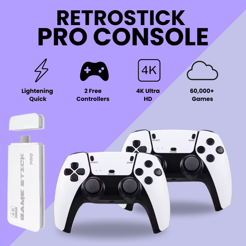 DN RetroStick | 60,000 Retro Video Games + 2 Controllers