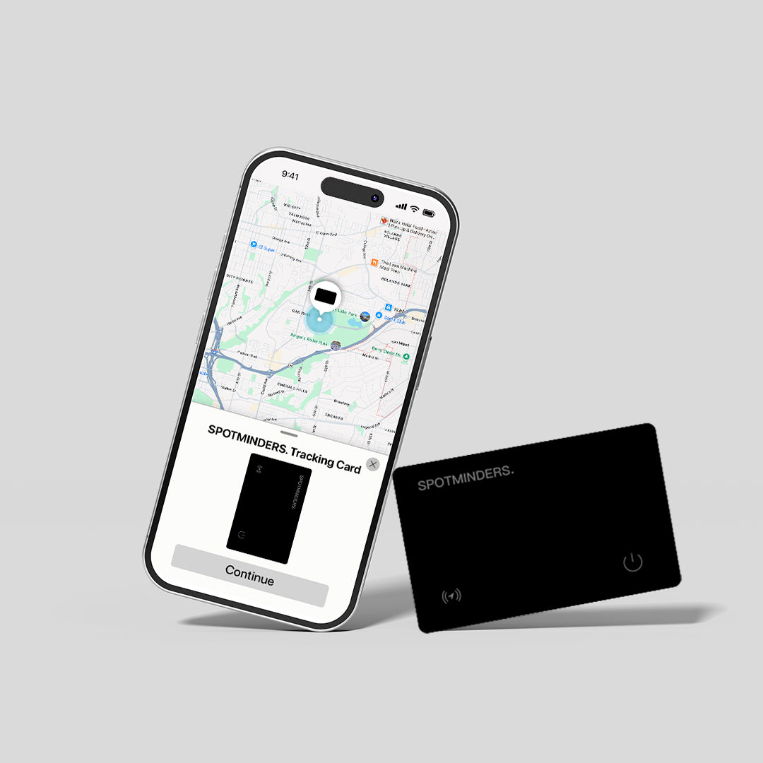 SPOTMINDERS. Tracking Card