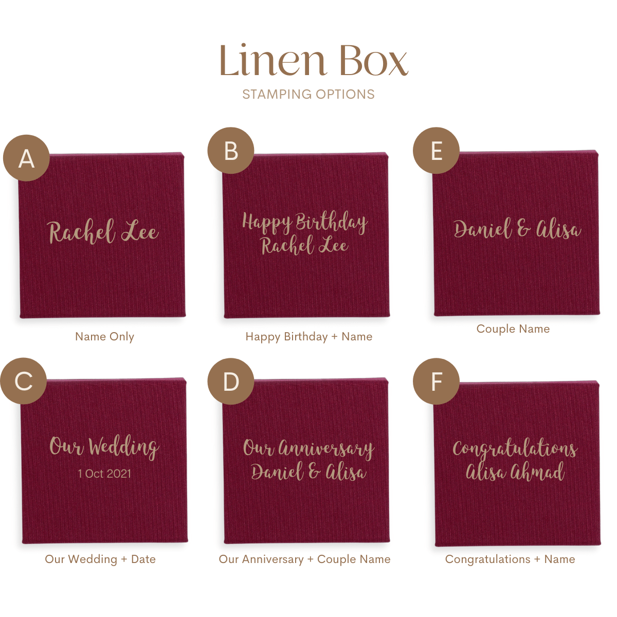 Crystal USB Flash Drive Linen Box