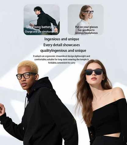 👓AI Smart Glasses – Speak, See, Record Smarter📷