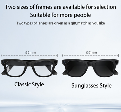 👓AI Smart Glasses – Speak, See, Record Smarter📷