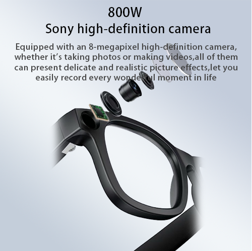 👓AI Smart Glasses – Speak, See, Record Smarter📷