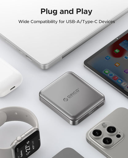 K20Mini ORI-CAO Magnetic External SSD for iPhone 15/16 Pro/Max – 2000MB/s, 4K ProRes HDR Recording & Storage