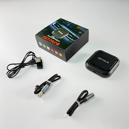 Homeshopaye GetPairr AI Box 2.0 (compatible with all cars ) , Android 13 ,8 Gb ram ,  128 Gb storage, Wireless | Carplay Android Auto 3 in 1