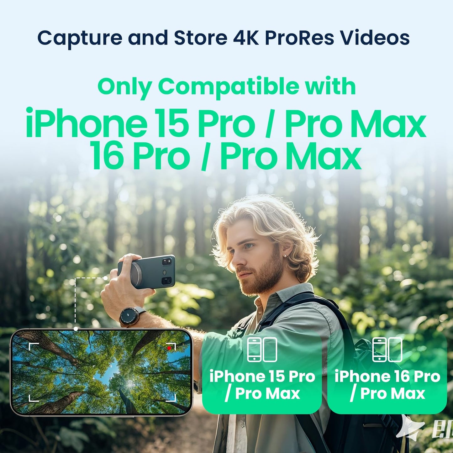 EP Digi-era Portable SSD – Ultra-Fast USB-C External Storage with Storage Increaser Attachment