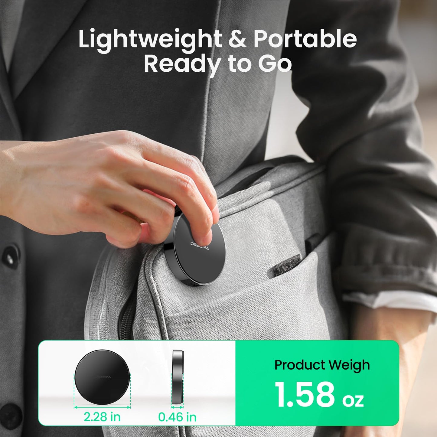 EP Digi-era Portable SSD – Ultra-Fast USB-C External Storage with Storage Increaser Attachment