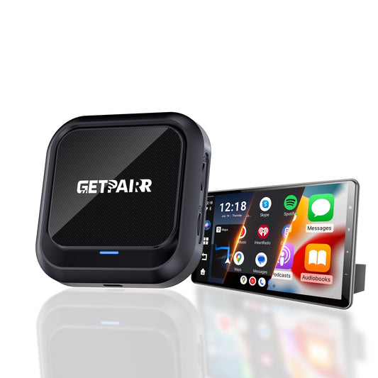Homeshopaye GetPairr AI Box 2.0 (compatible with all cars ) , Android 13 ,8 Gb ram ,  128 Gb storage, Wireless | Carplay Android Auto 3 in 1