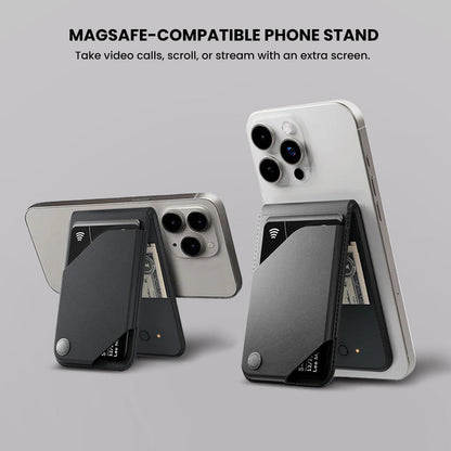 LOC8 VERSA MagSafe Money Clip Wallet & Stand