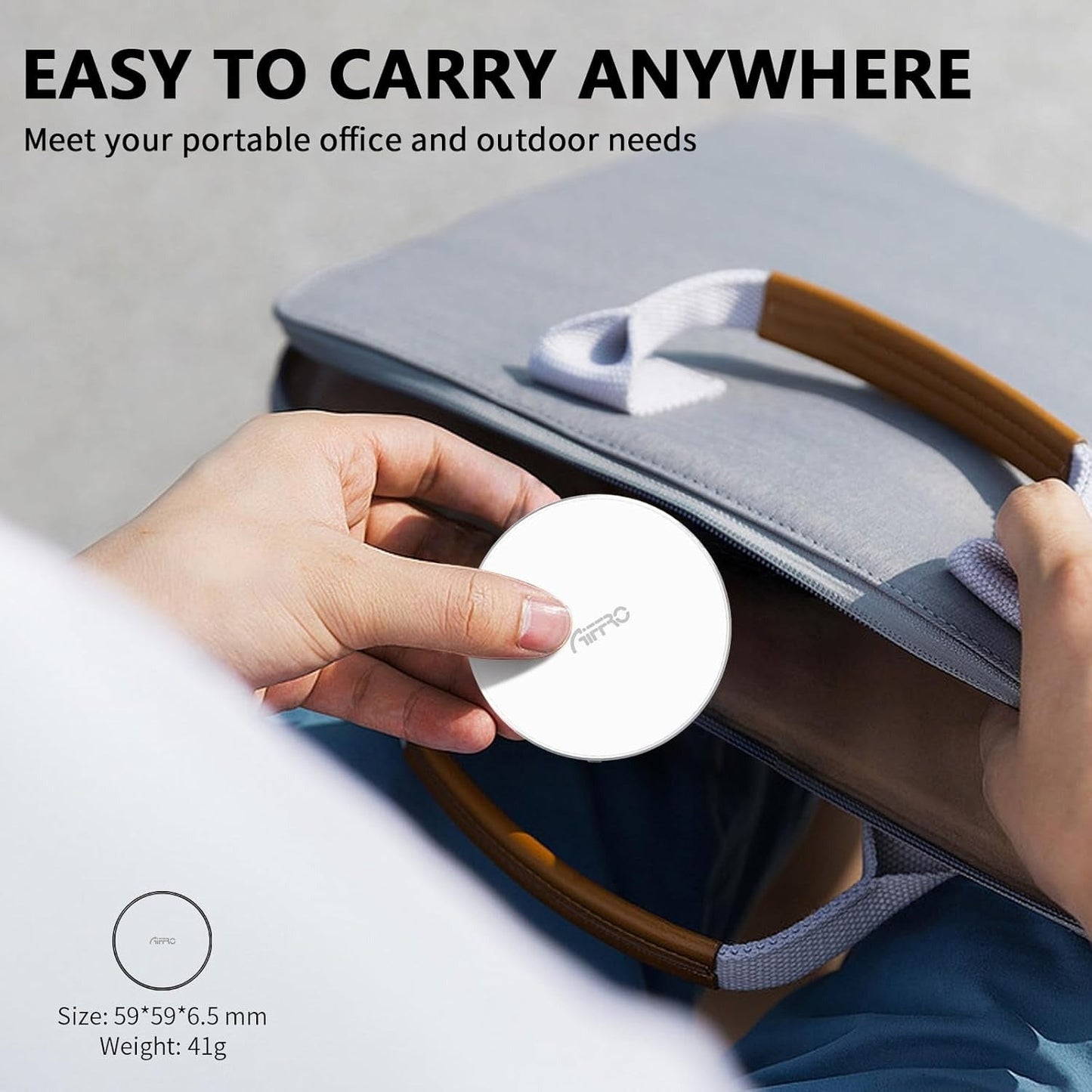 P10 Magnetic PSSD 1TB，for iPhone & Android MagSafe Portable SSD, Upto 2000MB/s-Type-C, SM2320