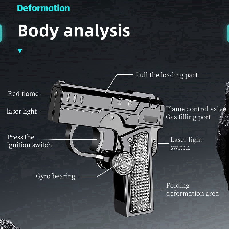 Rugged Flip Windproof Lighter