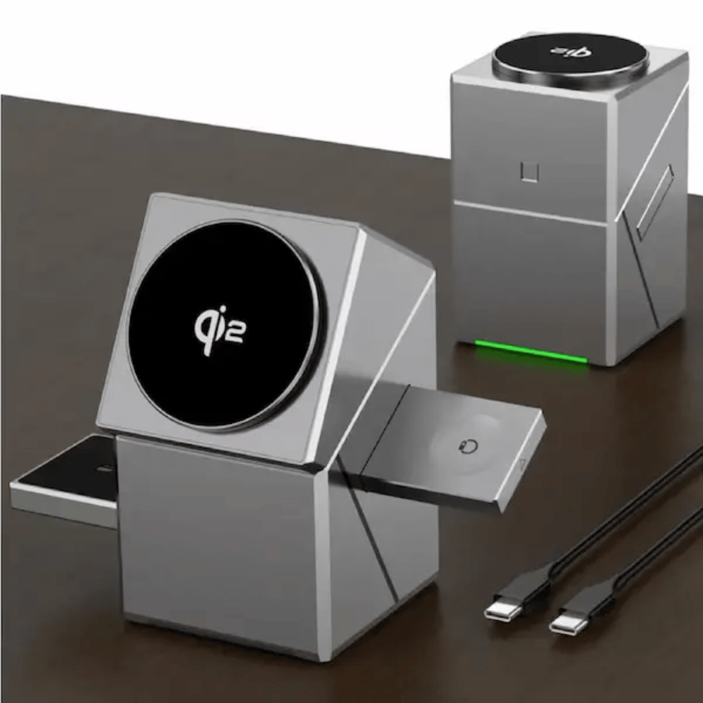 MagCube | 3-in-1 Wireless Charging Station (Qi2 Certified)