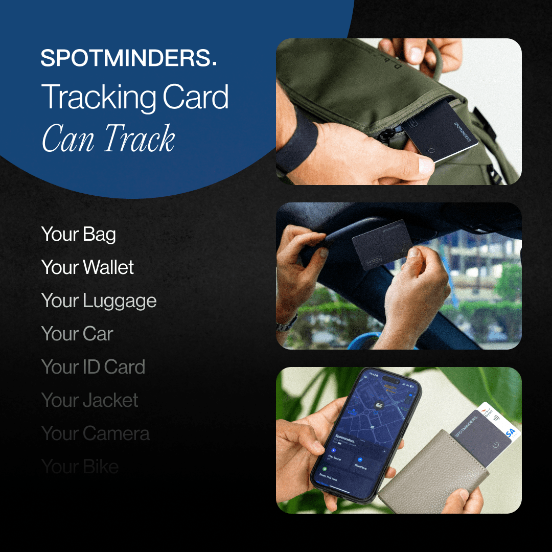 SPOTMINDERS. Tracking Card